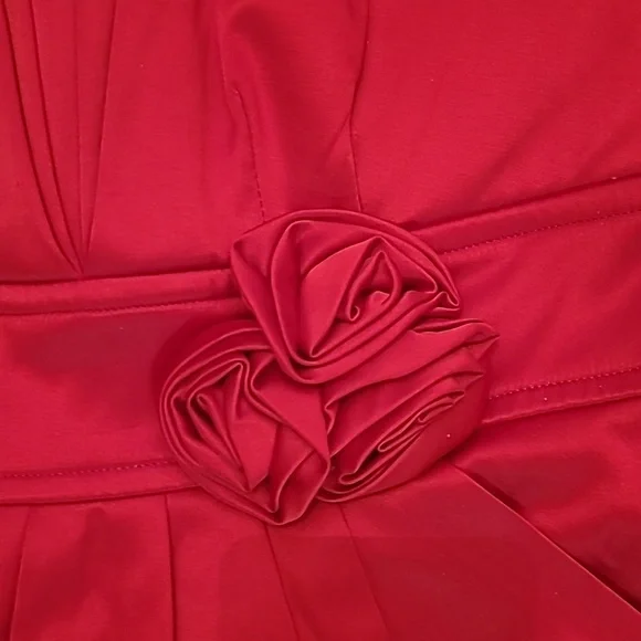 NWOT Wishes, Wishes, Wishes Red strapless cocktail dress size 9 - Picture 3 of 8